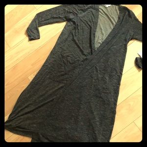 NWT Lularoe Sarah black with stripes size M